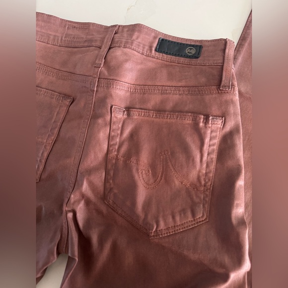 NWOT | AG | The Farrah High Rise Skinny Jeans in Dark Hibiscus | Sz 23 - Picture 5 of 10